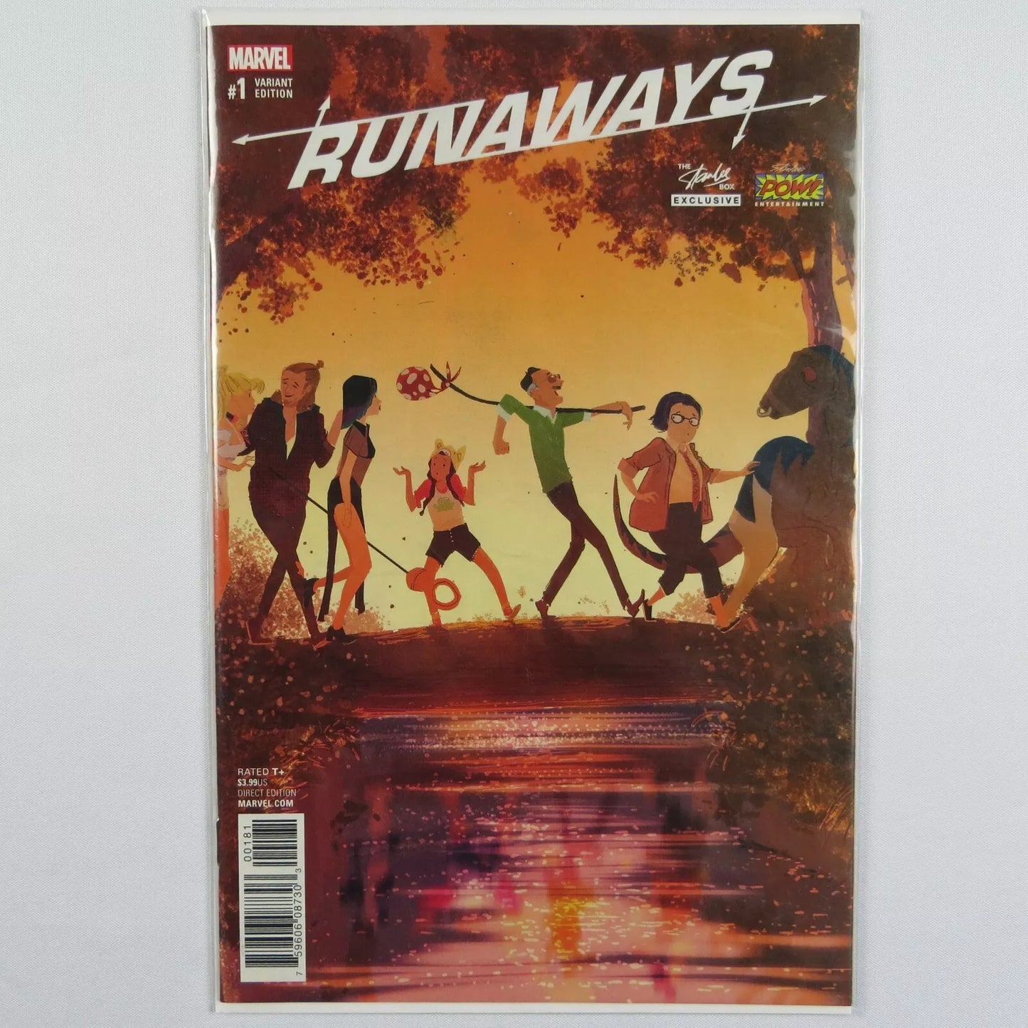Runaways #1 Rare Stan Lee Box Variant Cover Edition