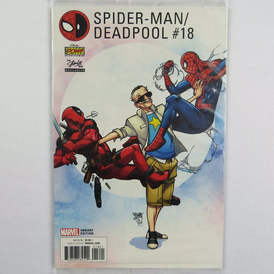 Spider-Man/Deadpool #18 Stan Lee Comic Box Exclusive 2017 Variant