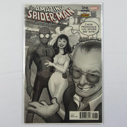 The Amazing Spider-Man Renew Your Vows #13 Stan Lee Box B/W