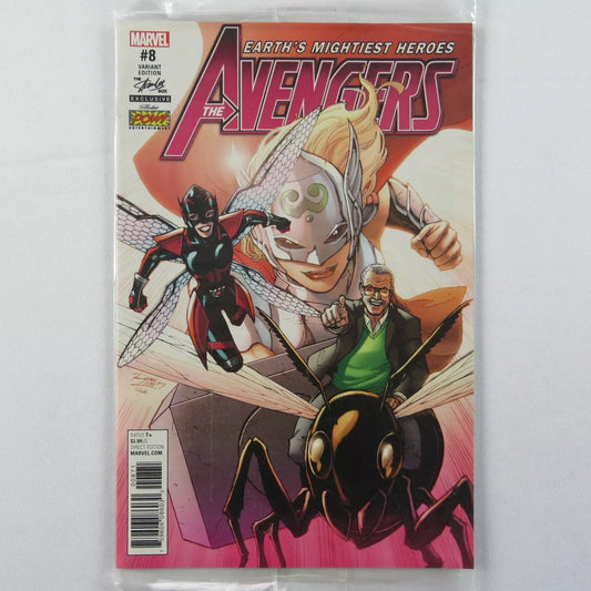 The Avengers #8 Variant Edition Marvel Comic Stan Lee Comic Box Exclusive