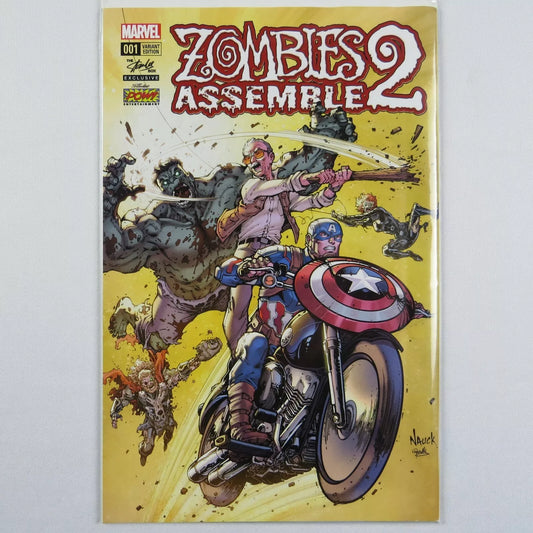 Zombies Assemble 2 #1 Stan Lee Box Exclusive Variant 2017